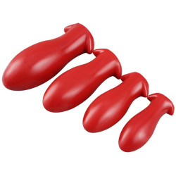EggPlay Plug Drakar Egg L 14 x 6.3cm Rouge